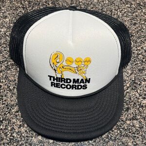 Jack White’s label Third Man Records label
 Black and White Trucker Hat